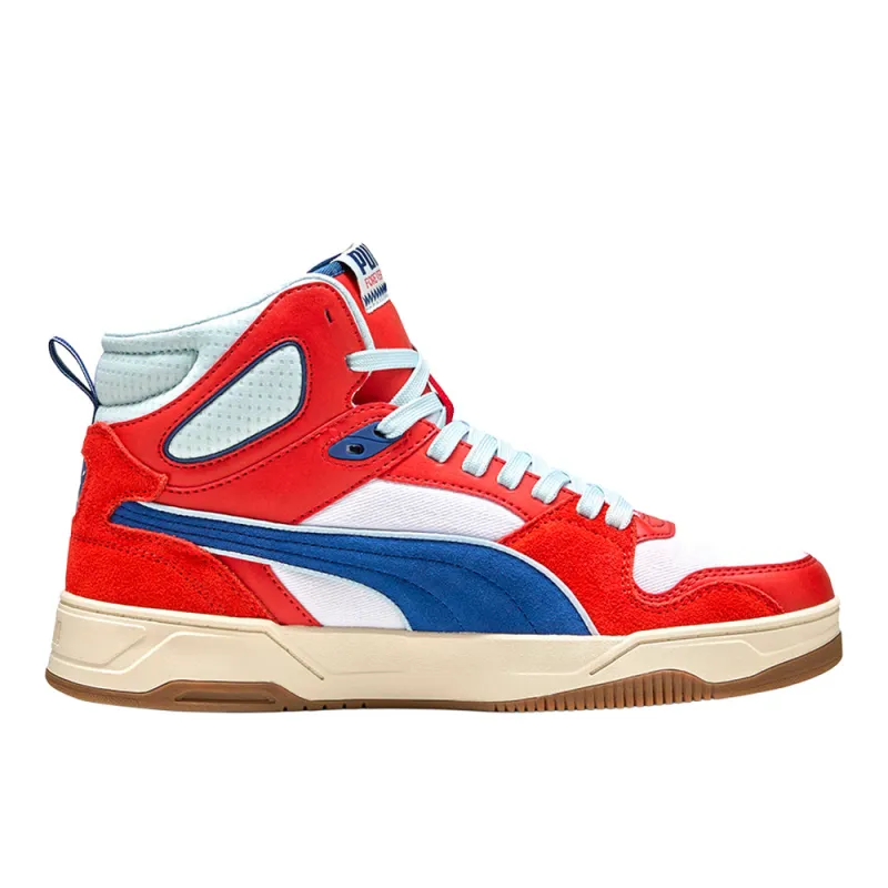 Rebound Break Mid Retro Run Lace Up Sneakers made by Puma