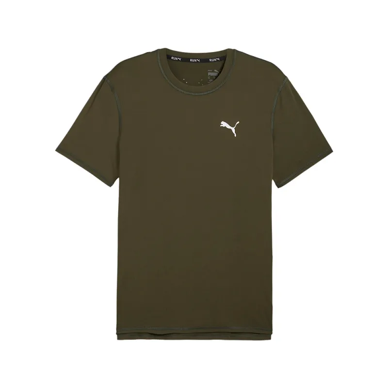 Run Cloudspun Crew Neck Short Sleeve Athletic T-Shirt made by Puma