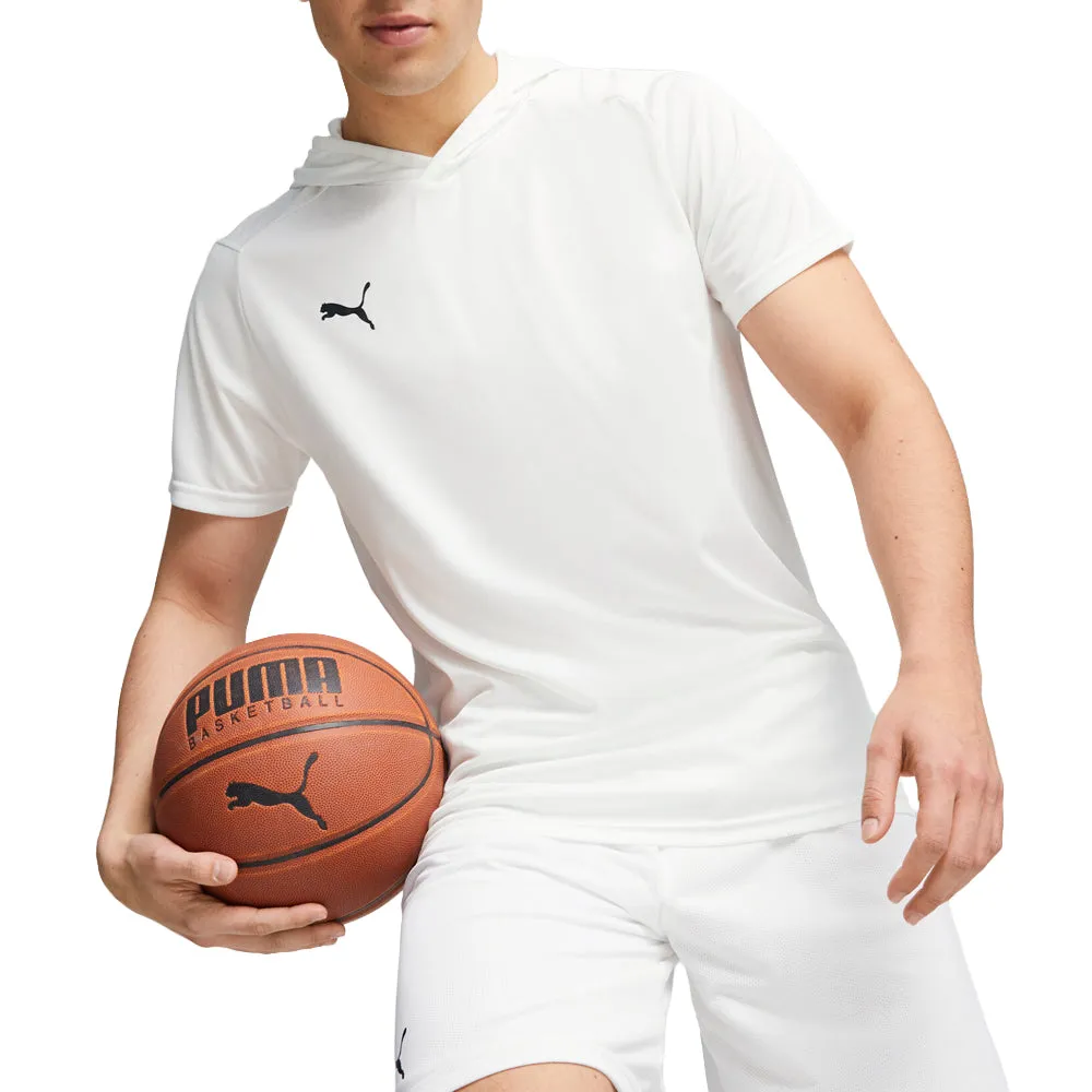 PUMA HOOPS X TEAM SHOOTING Hooded Short Sleeve Pullover Shirt sold by Shoebacca product image thumbnail 3