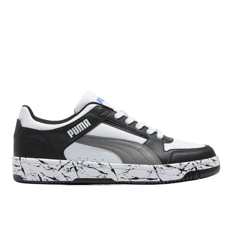 Rebound Joy Low Marble Lace Up Sneakers sold by Shoebacca