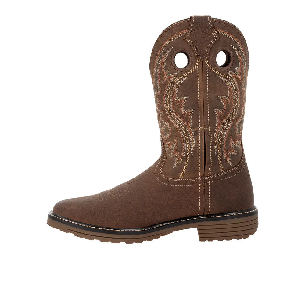 Durango WorkHorse 11 Inch Oil Resistant Soft Toe Work Boots sold by Shoebacca product image thumbnail 3