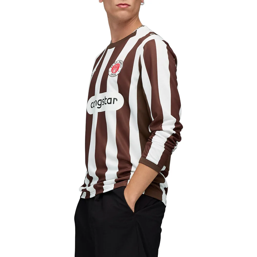 FC St. Pauli 25/26 Crew Neck Long Sleeve Home Soccer Jersey sold by Shoebacca product image thumbnail 5