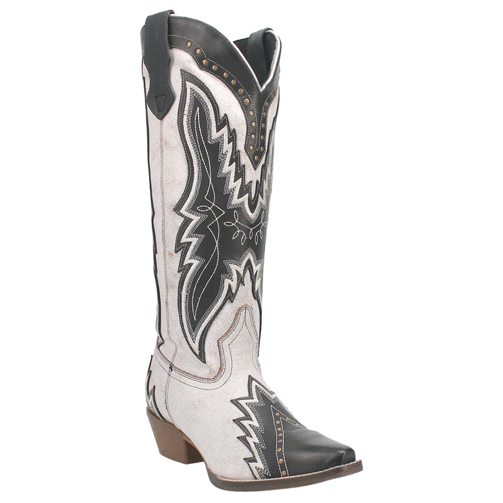 Shawnee Studded Tooled-Inlay Embroidery Snip Toe Cowboy Boots sold by Shoebacca product image thumbnail 2
