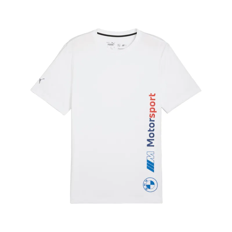 BMW M Motorsport Logo Crew Neck Short Sleeve T-Shirt made by Puma