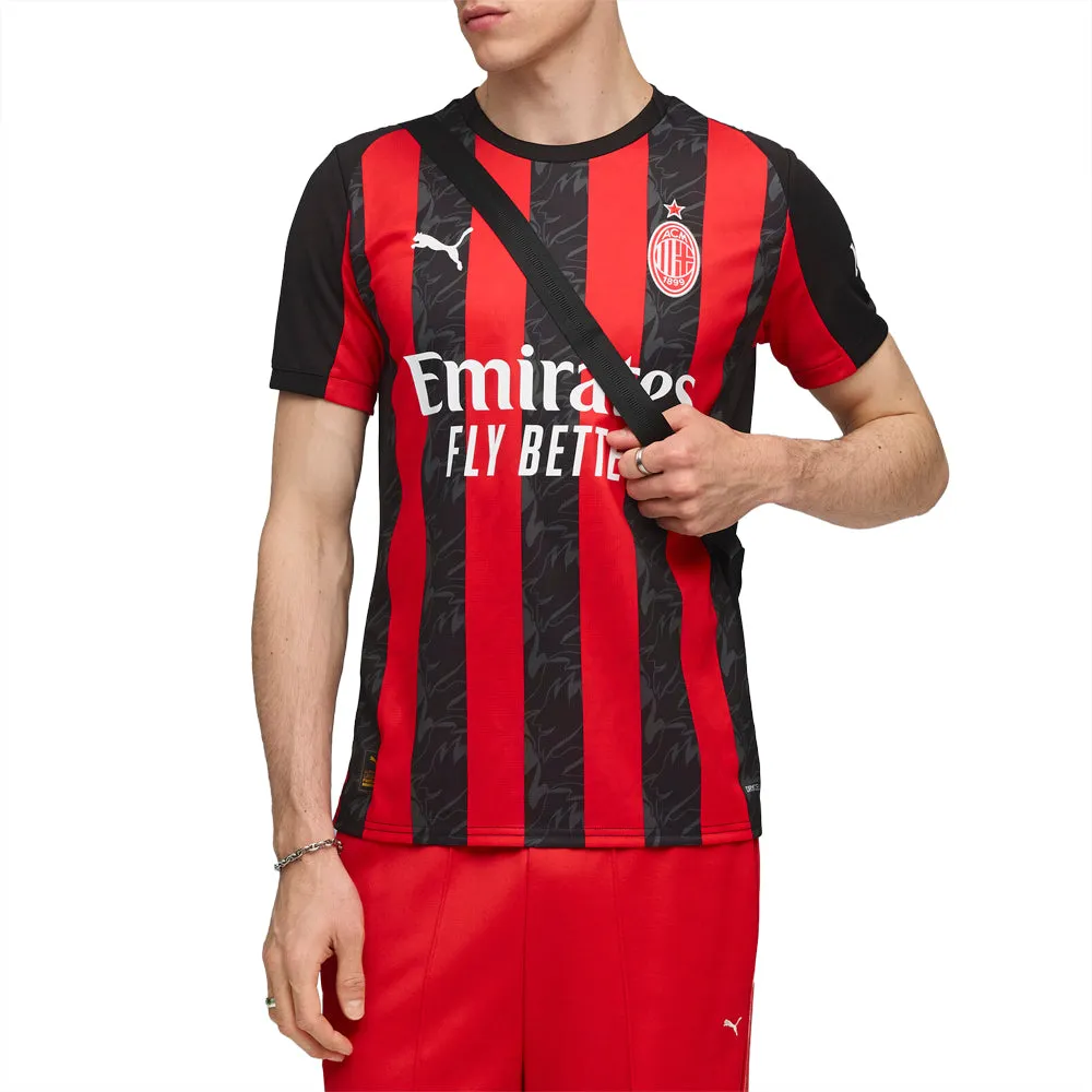 AC Milan Home Crew Neck Short Sleeve Soccer Jersey sold by Shoebacca product image thumbnail 3