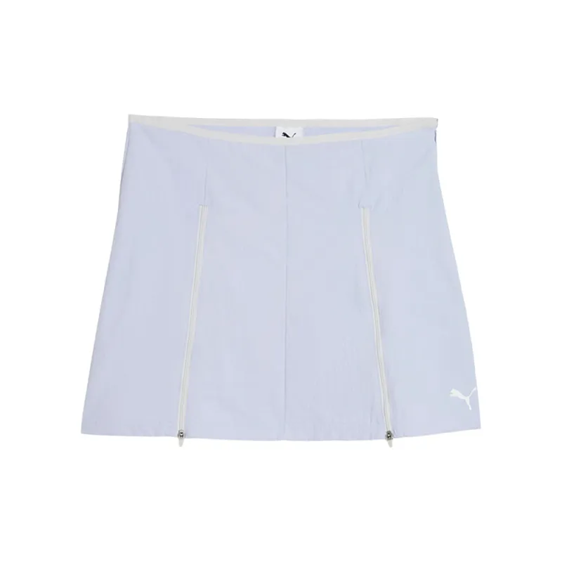 Dare To Zip-Off Woven Skirt sold by Shoebacca