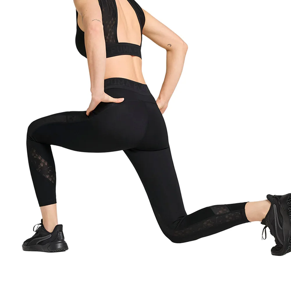 Lace High Waist 7/8 Leggings sold by Shoebacca product image thumbnail 4