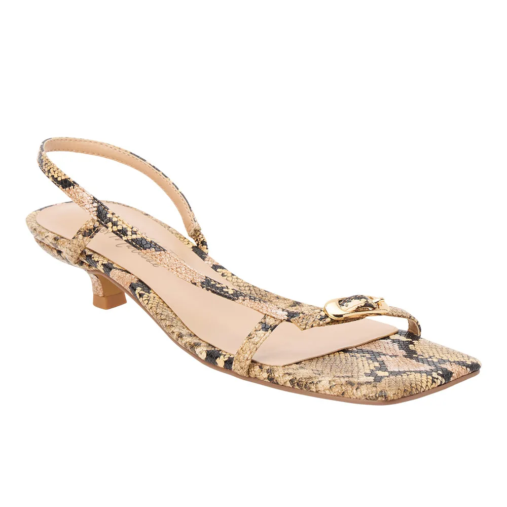Fernando Kitten Heel Slingback Sandals sold by Shoebacca product image thumbnail 2