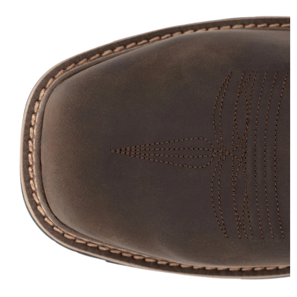 Ride LTE Embroidered Pull On Electrical Hazard Round Toe Work Boots sold by Shoebacca product image thumbnail 4