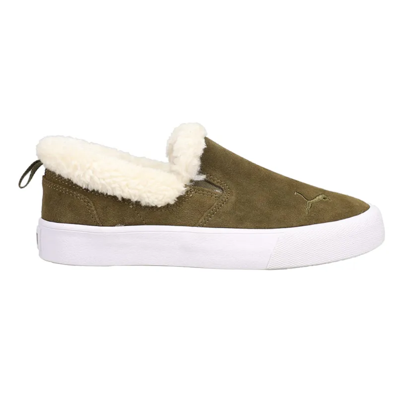 Bari Comfort Shearling Slip On Sneakers sold by Shoebacca