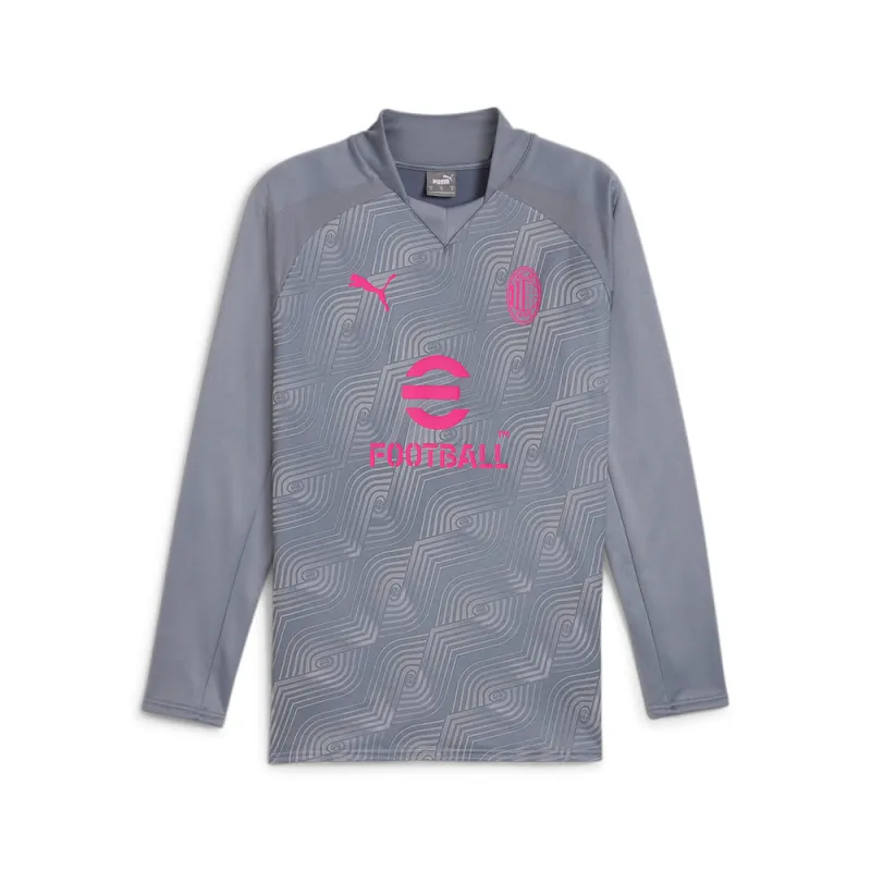 AC Milan Prematch Long Sleeve Sweatshirt sold by Shoebacca