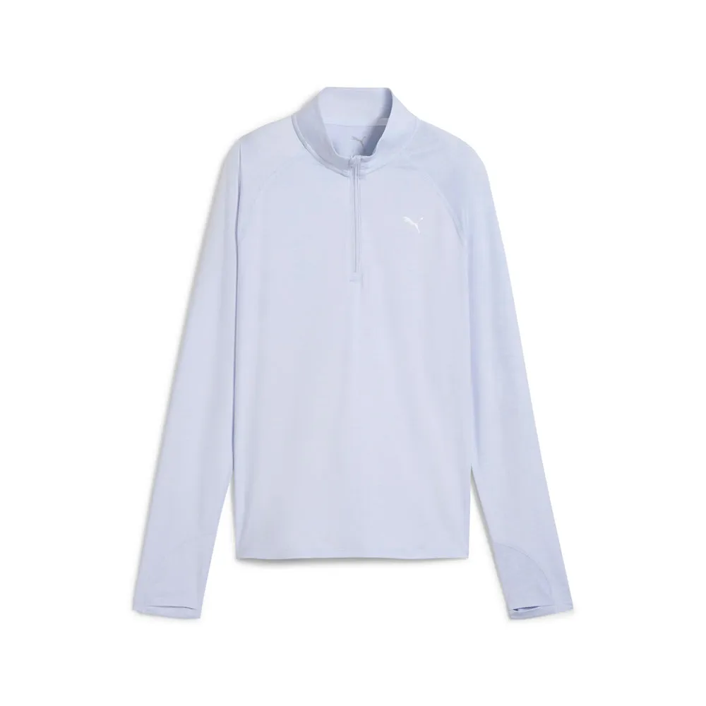 Run Velocity Cloudspun Quarter Zip Pullover sold by Shoebacca