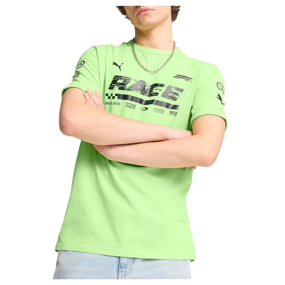 F1 Graphic Ringer Crew Neck Short Sleeve T-Shirt sold by Shoebacca product image thumbnail 3
