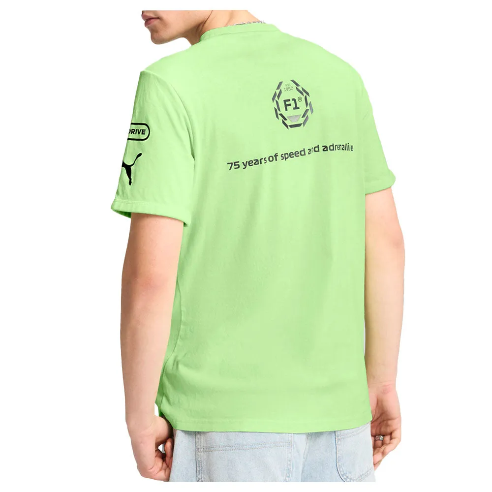 F1 Graphic Ringer Crew Neck Short Sleeve T-Shirt sold by Shoebacca product image thumbnail 4