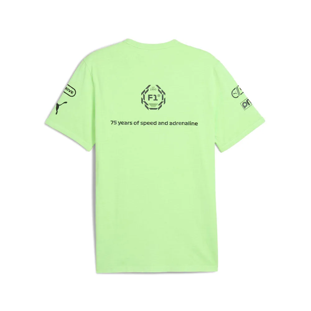 F1 Graphic Ringer Crew Neck Short Sleeve T-Shirt sold by Shoebacca product image thumbnail 2