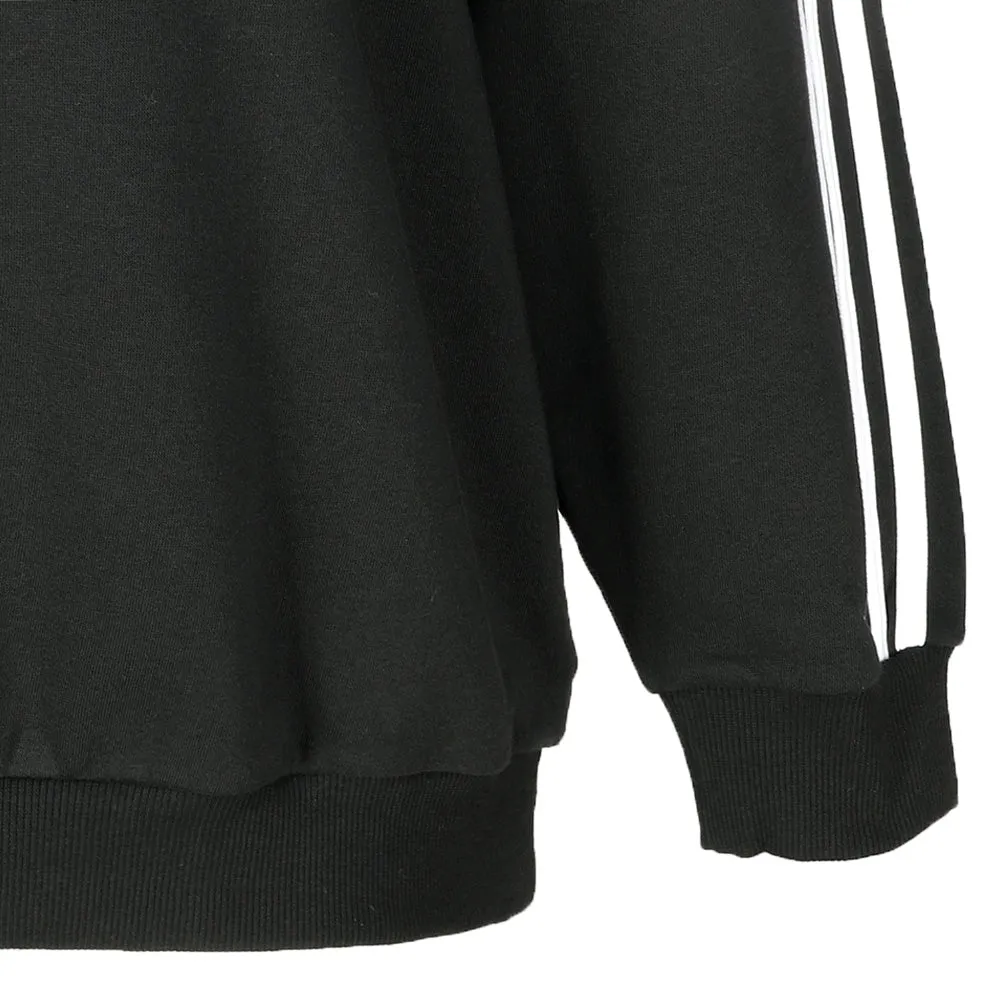 Essentials 3-Stripes Fleece Pullover Sweatshirt sold by Shoebacca product image thumbnail 4