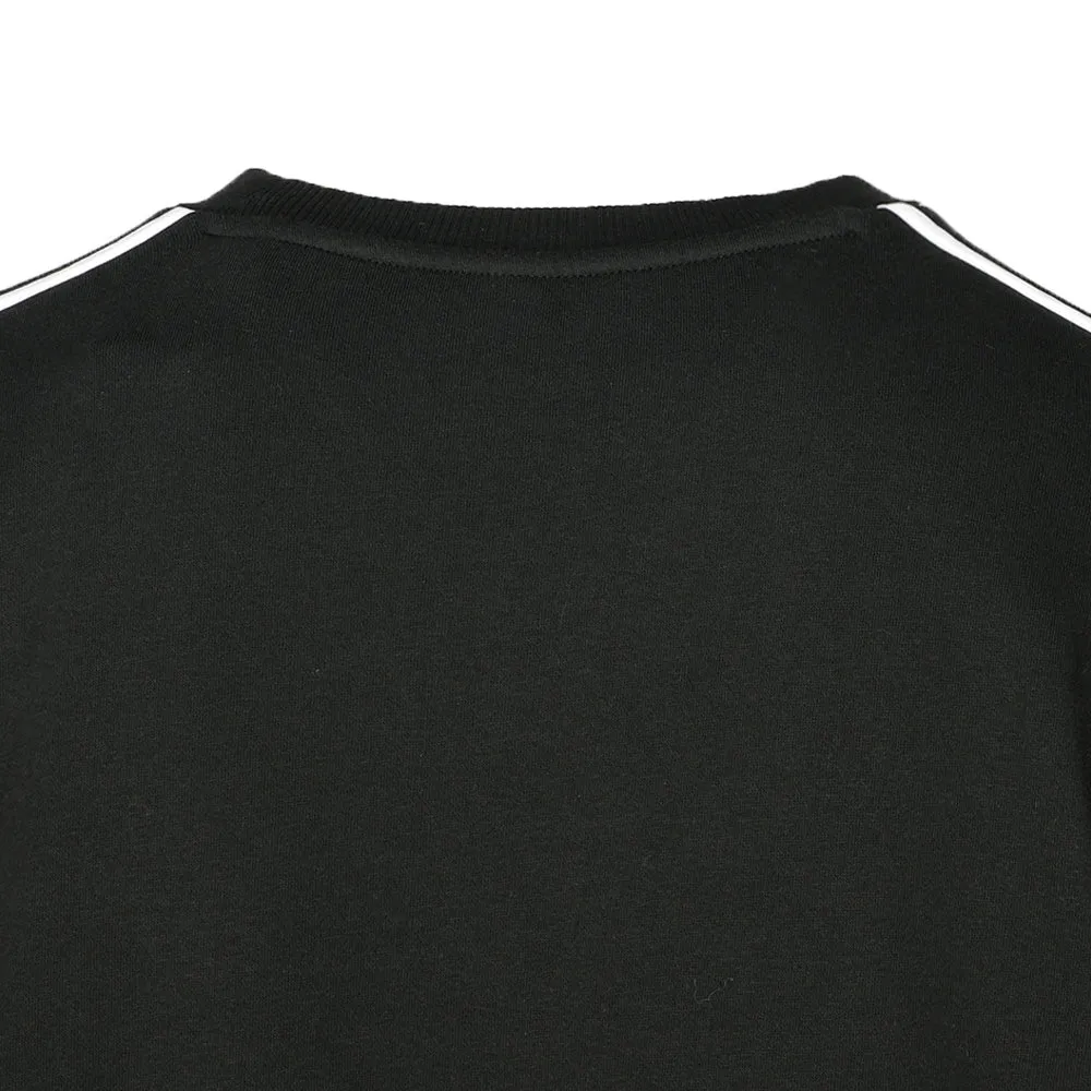 Essentials 3-Stripes Fleece Pullover Sweatshirt sold by Shoebacca product image thumbnail 5