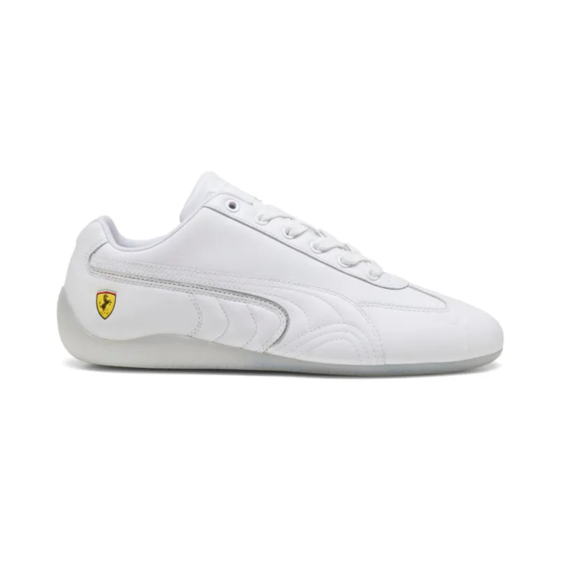 Scuderia Ferrari Speedcat Miami White Lace Up Sneakers made by Puma