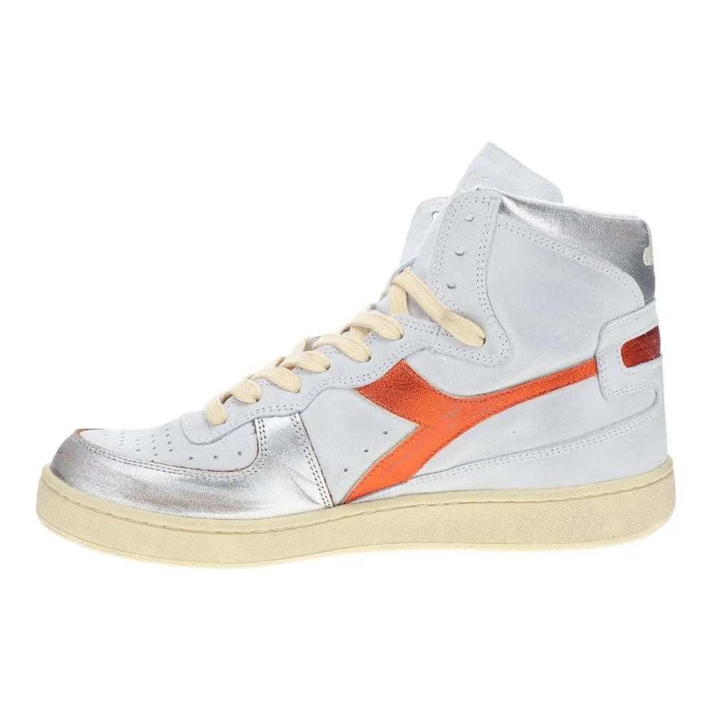 Mi Basket Metal Pigskin Used High Top Sneakers sold by Shoebacca product image thumbnail 3