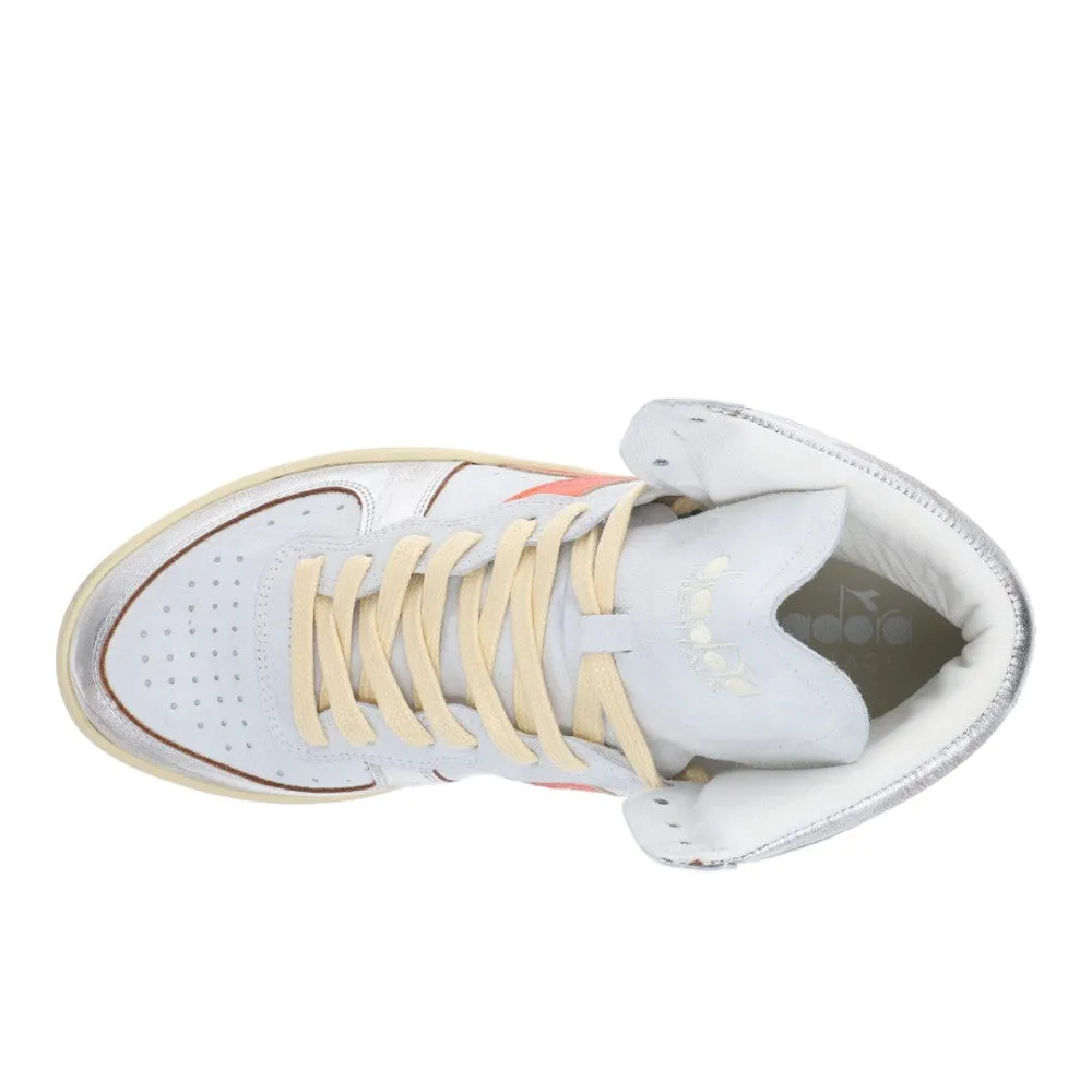 Mi Basket Metal Pigskin Used High Top Sneakers sold by Shoebacca product image thumbnail 4