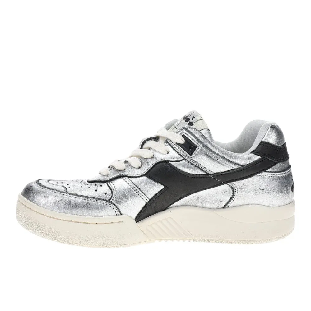 B.560 Used Metallic Lace Up Sneakers sold by Shoebacca product image thumbnail 3
