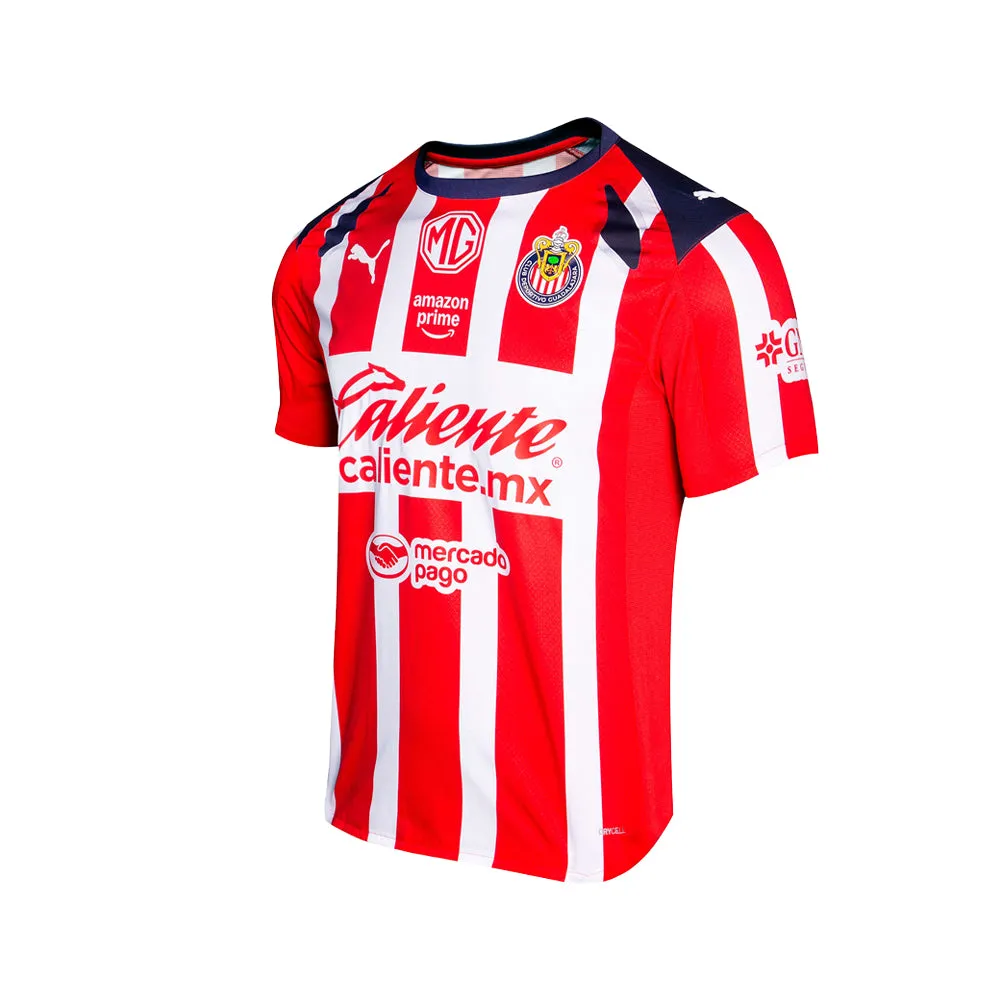 Chivas Home Promo 25-26 Collared Short Sleeve Soccer Jersey sold by Shoebacca product image thumbnail 3