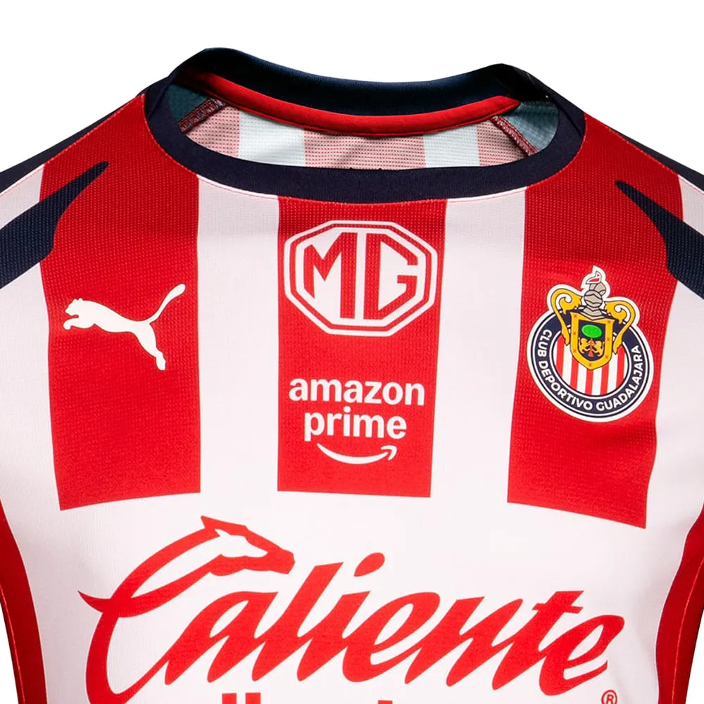 Chivas Home Promo 25-26 Collared Short Sleeve Soccer Jersey sold by Shoebacca product image thumbnail 5