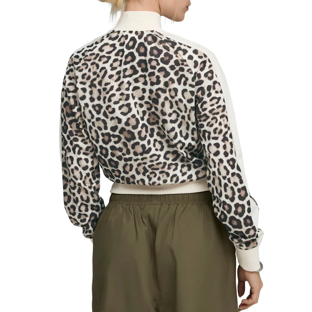 T7 Leo Luxe Cheetah Print Short Full Zip Track Jacket sold by Shoebacca product image thumbnail 4