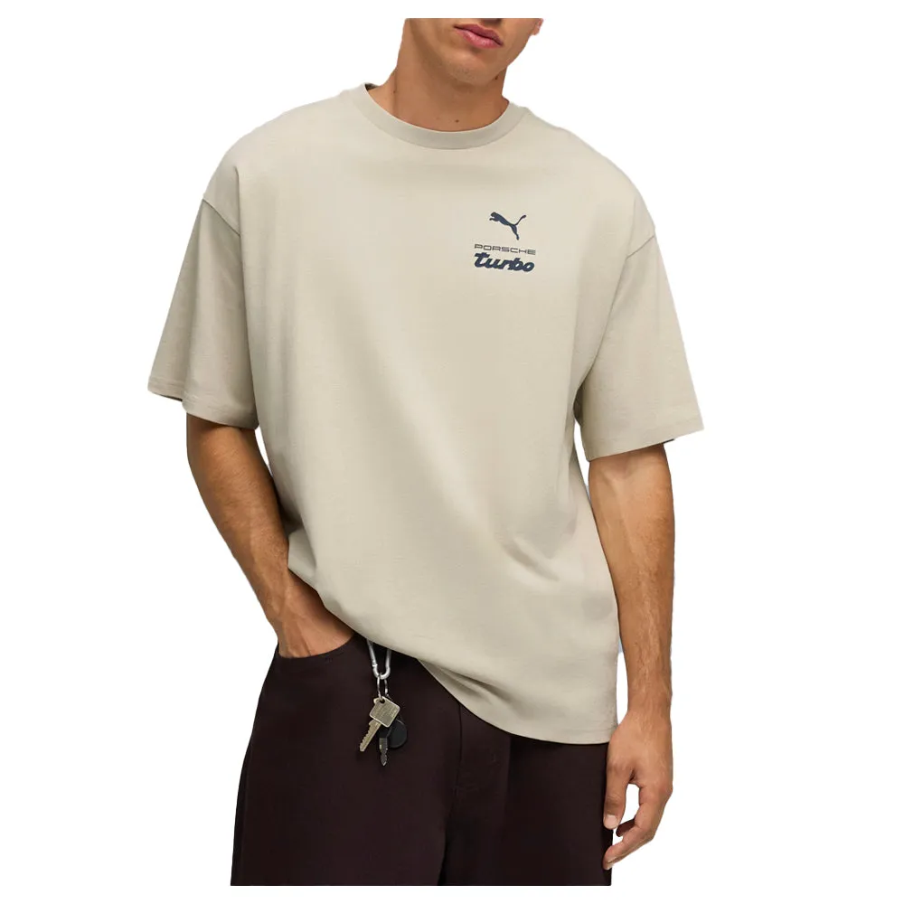 Porsche Legacy Turbo Graphic Crew Neck Short Sleeve T-Shirt sold by Shoebacca product image thumbnail 3
