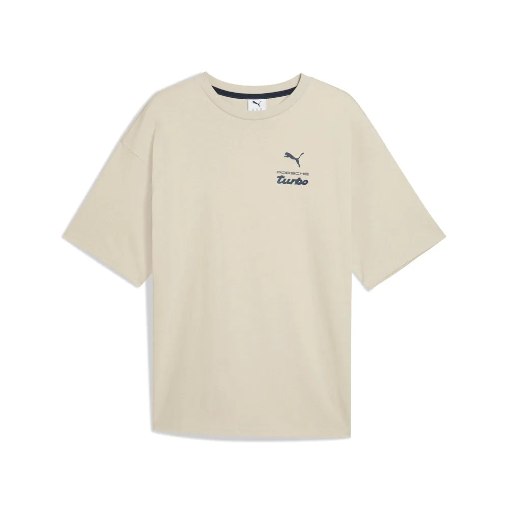 Porsche Legacy Turbo Graphic Crew Neck Short Sleeve T-Shirt sold by Shoebacca