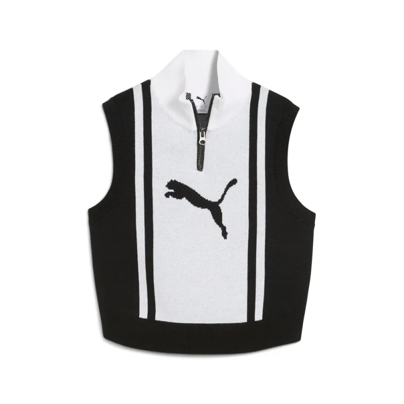 Future.Puma.Archive Half-Zip Tank Top sold by Shoebacca