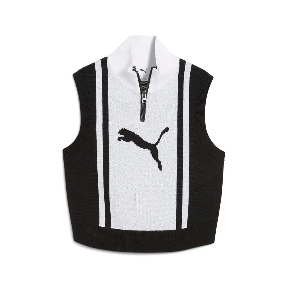 Future.Puma.Archive Half-Zip Tank Top sold by Shoebacca