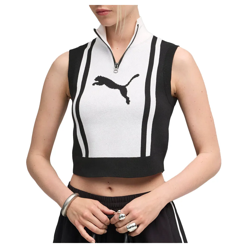 Future.Puma.Archive Half-Zip Tank Top sold by Shoebacca product image thumbnail 3