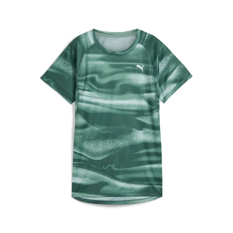 Run Velocity All Over Print Crew Neck Short Sleeve Athletic T-Shirt sold by Shoebacca