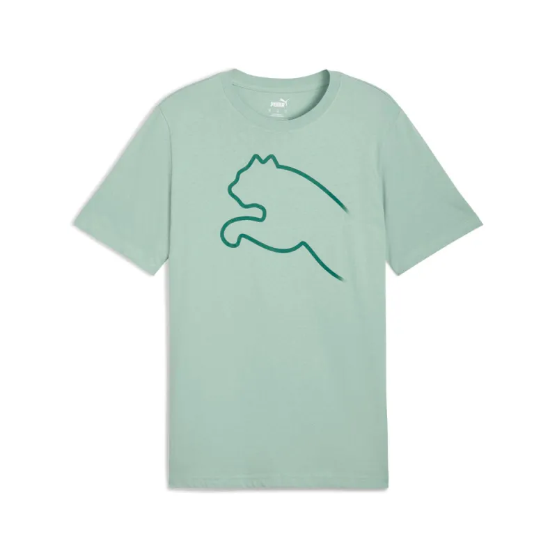 Graphics Gradient Crew Neck Short Sleeve T-Shirt sold by Shoebacca