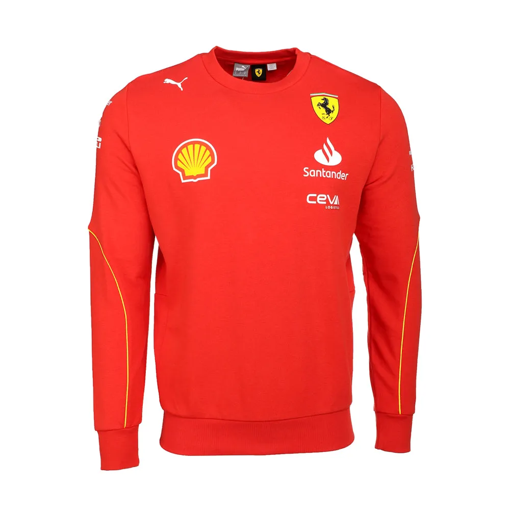 Scuderia Ferrari Team Crew Neck Sweatshirt sold by Shoebacca product image thumbnail 3