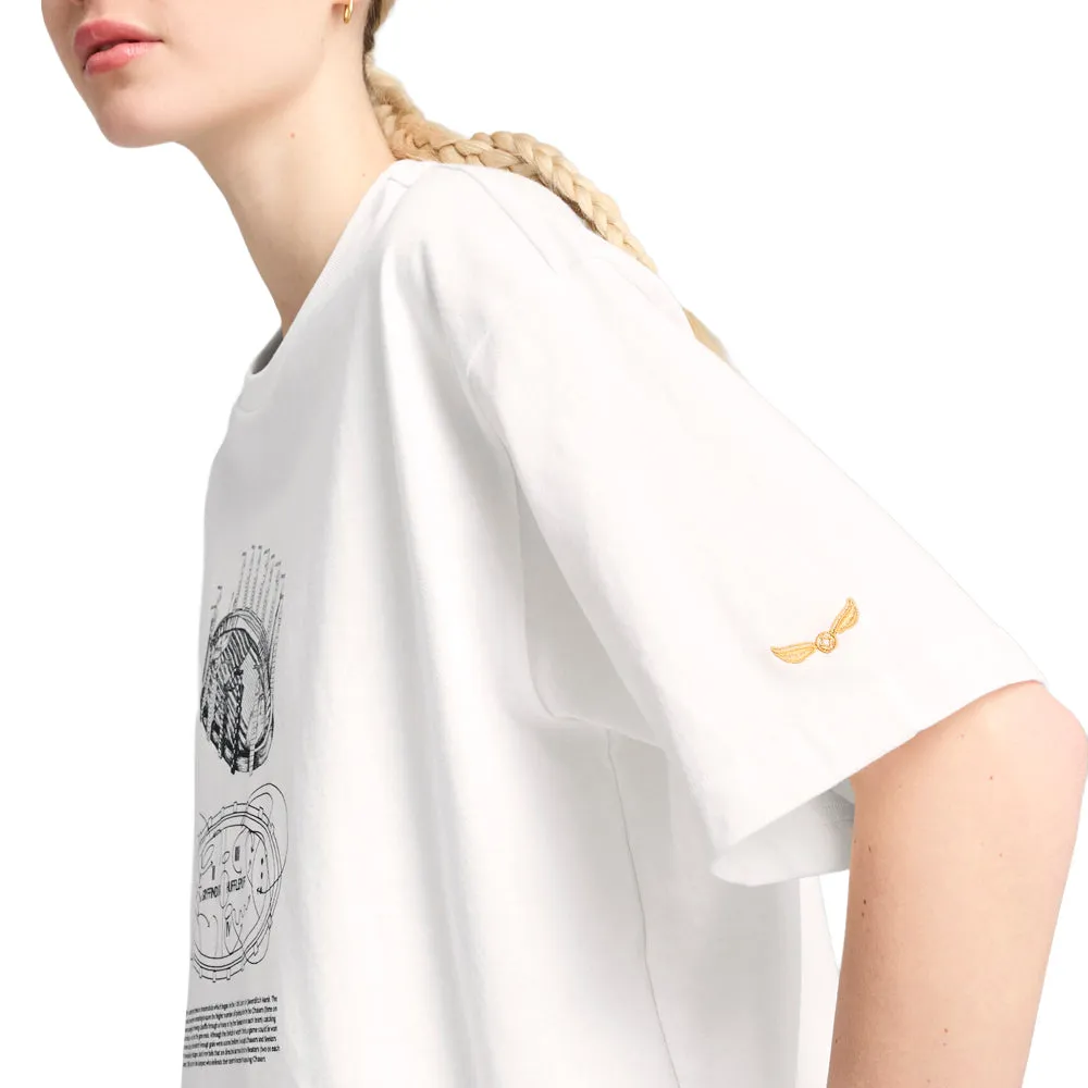 PUMA X HARRY POTTER Oversized Graphic Crew Neck Short Sleeve T-Shirt sold by Shoebacca product image thumbnail 5