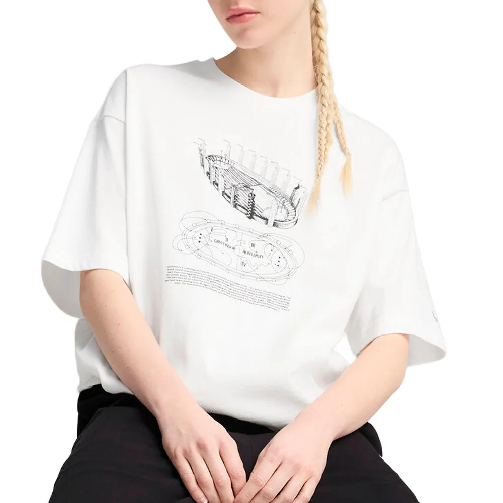 PUMA X HARRY POTTER Oversized Graphic Crew Neck Short Sleeve T-Shirt sold by Shoebacca product image thumbnail 3