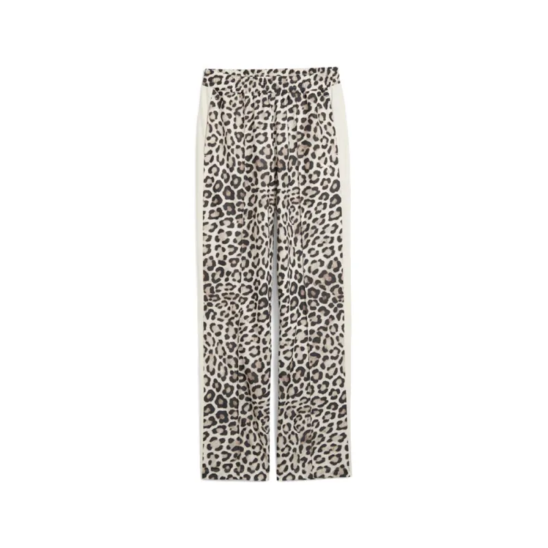 T7 Leo Luxe Leopard Straight Pants made by Puma