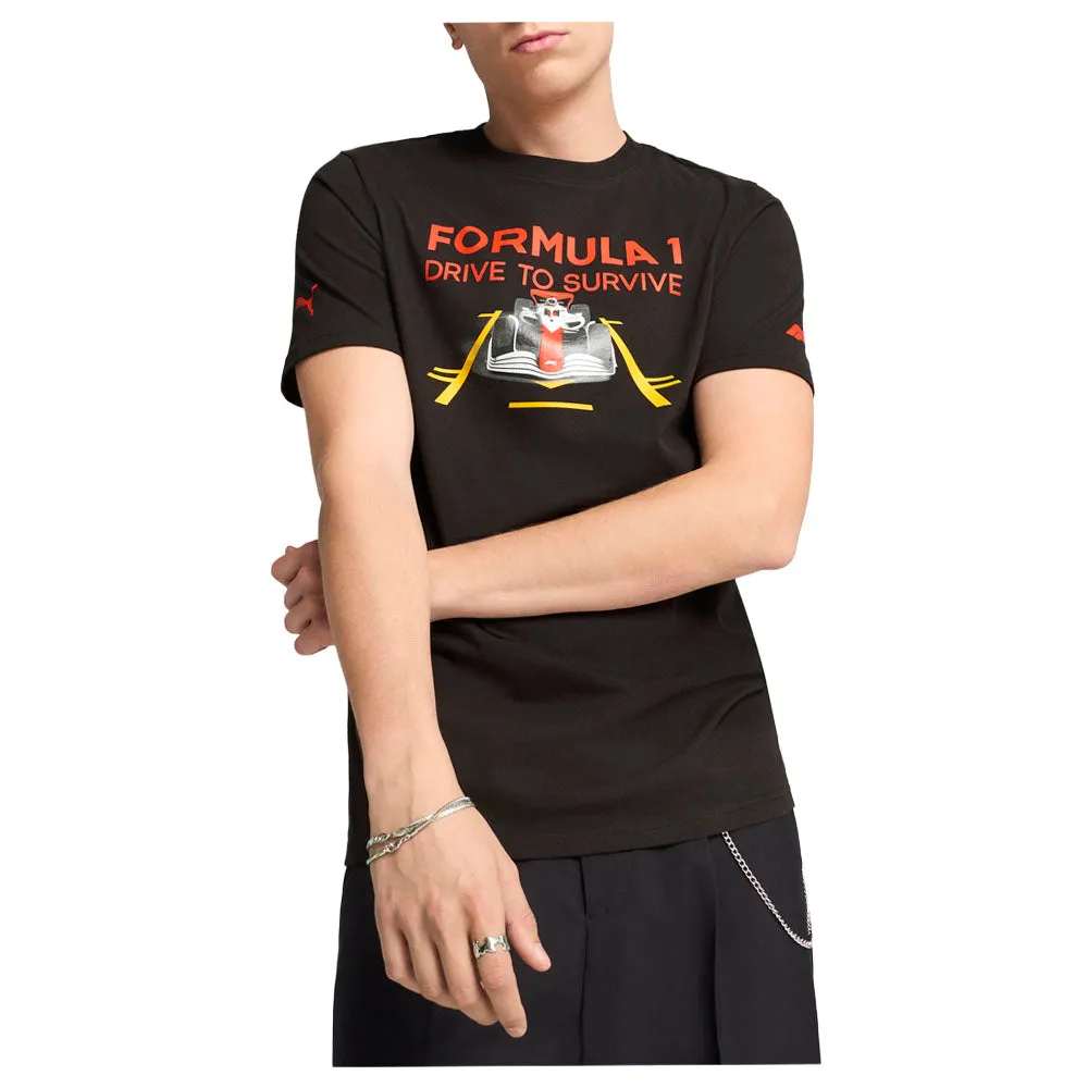 F1 Dts Graphic Race Crew Neck Short Sleeve T-Shirt sold by Shoebacca product image thumbnail 3