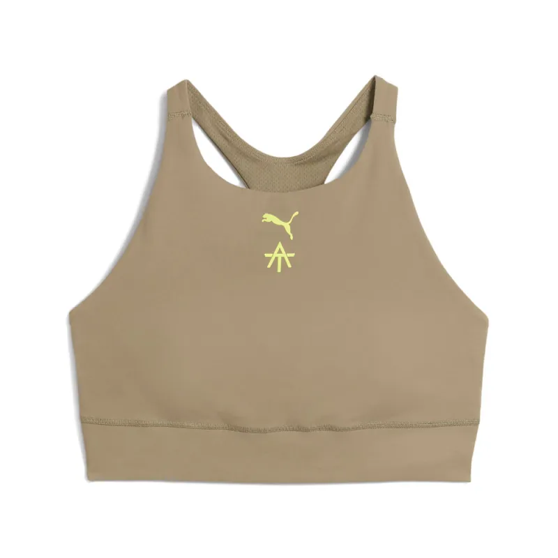 PUMA X ALEX TOUSSAINT Shapeluxe Mid Impact Sports Bra sold by Shoebacca