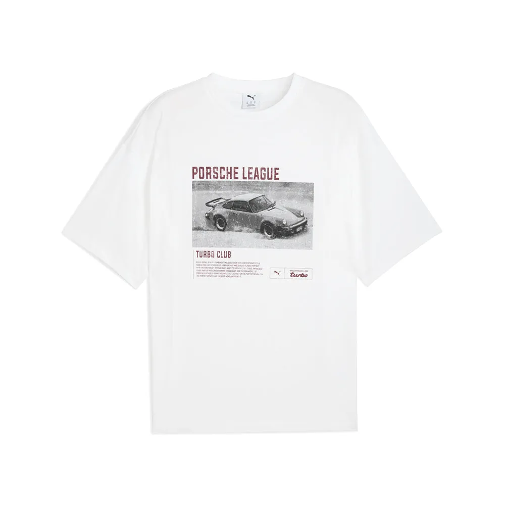 Porsche Legacy Graphic Crew Neck Short Sleeve T-Shirt sold by Shoebacca
