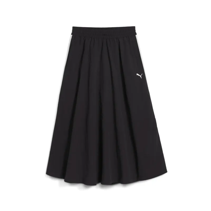 T7 Woven Midi Skirt sold by Shoebacca