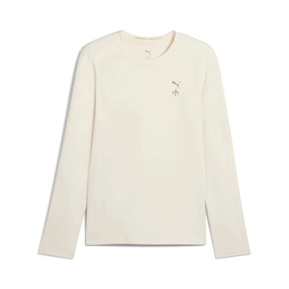 A.T Cloudspun Crew Neck Long Sleeve Athletic T-Shirt sold by Shoebacca