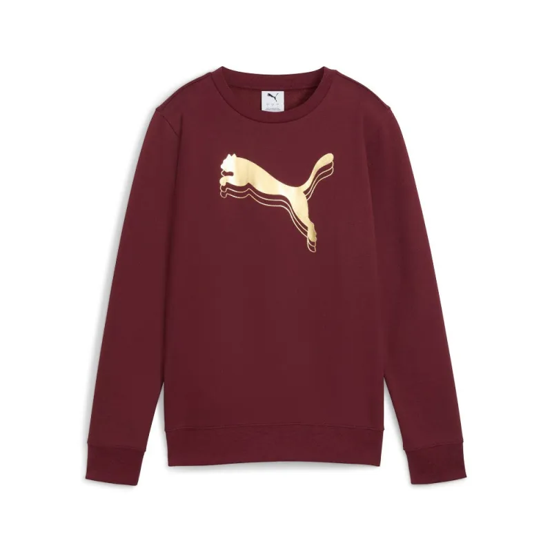 Essentials Metallic Crew Neck Long Sleeve T-Shirt sold by Shoebacca