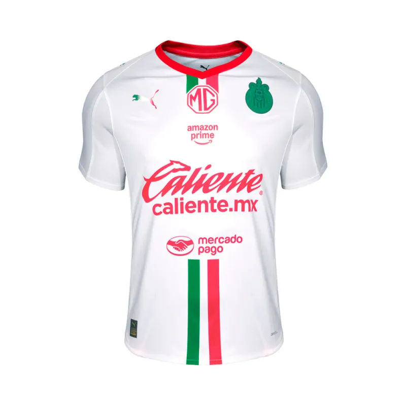 Chivas Away Shirt Replica 25-26 Crew Neck Short Sleeve Soccer Jersey made by Puma