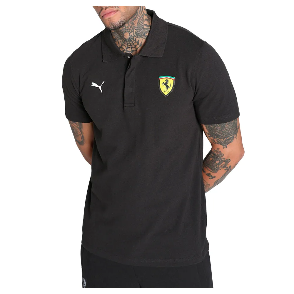 Scuderia Ferrari Short Sleeve Polo Shirt sold by Shoebacca product image thumbnail 3