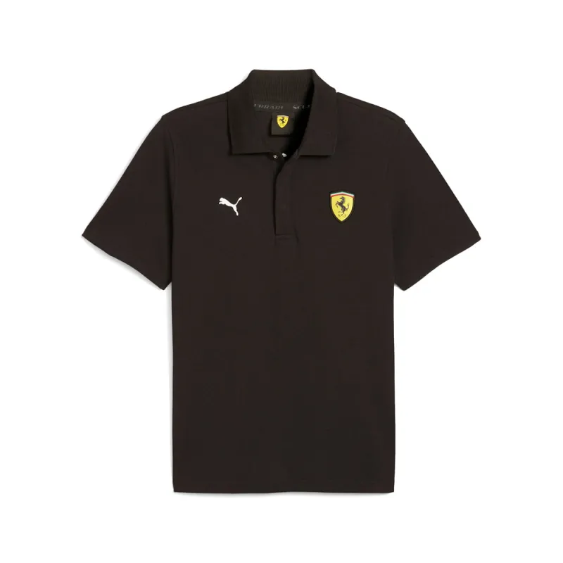 Scuderia Ferrari Short Sleeve Polo Shirt sold by Shoebacca