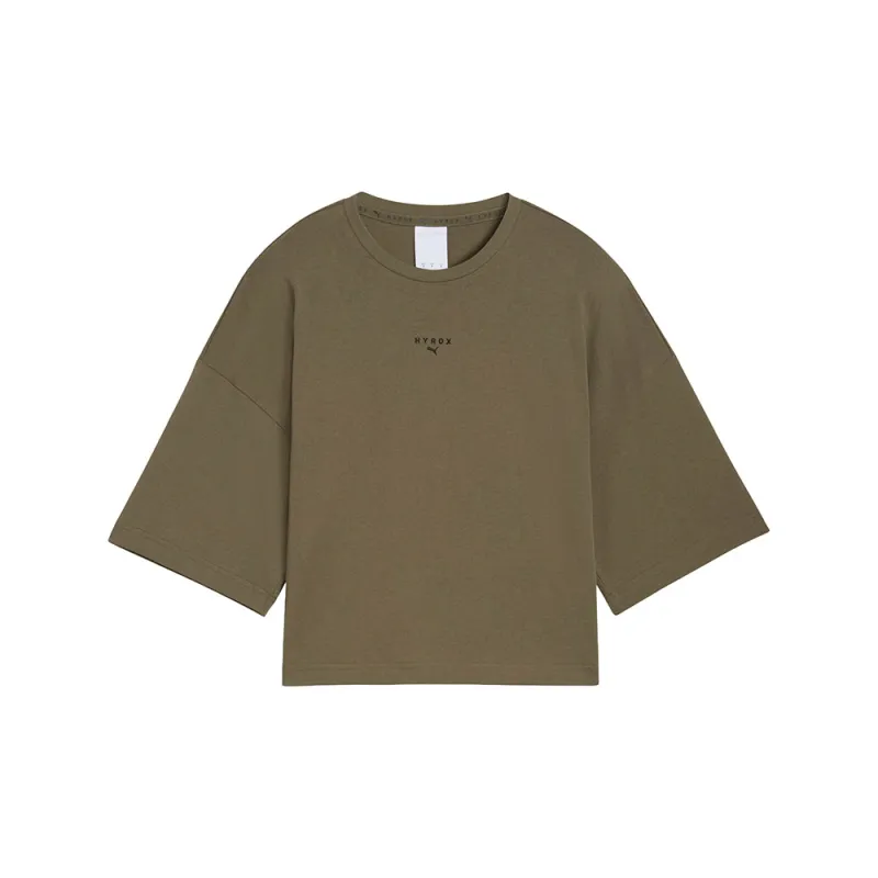 PUMA X HYROX Oversized Crew Neck Short Sleeve Training T-Shirt made by Puma