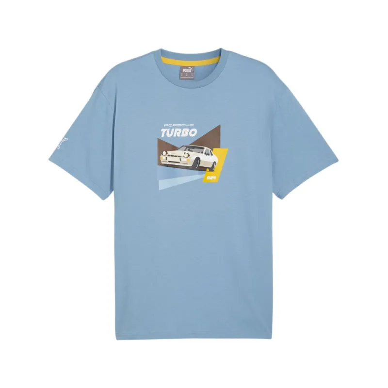Porsche Legacy 924 Graphic Crew Neck Short Sleeve T-Shirt made by Puma